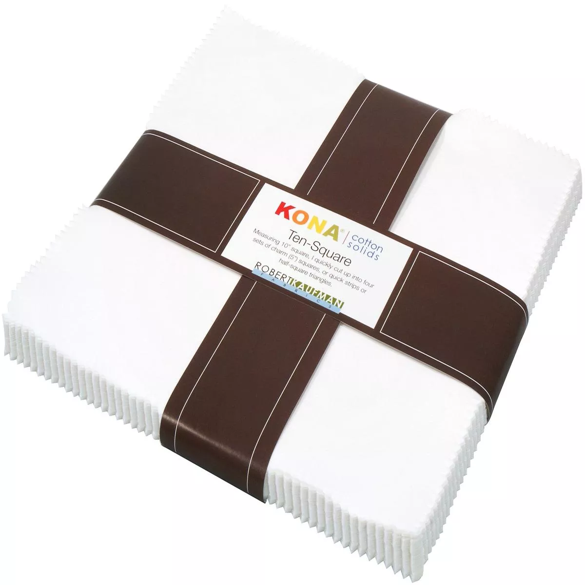 10in-squares-kona-solids-white-colorway-42pcs 10in Squares Kona Solids White Colorway 42pcs