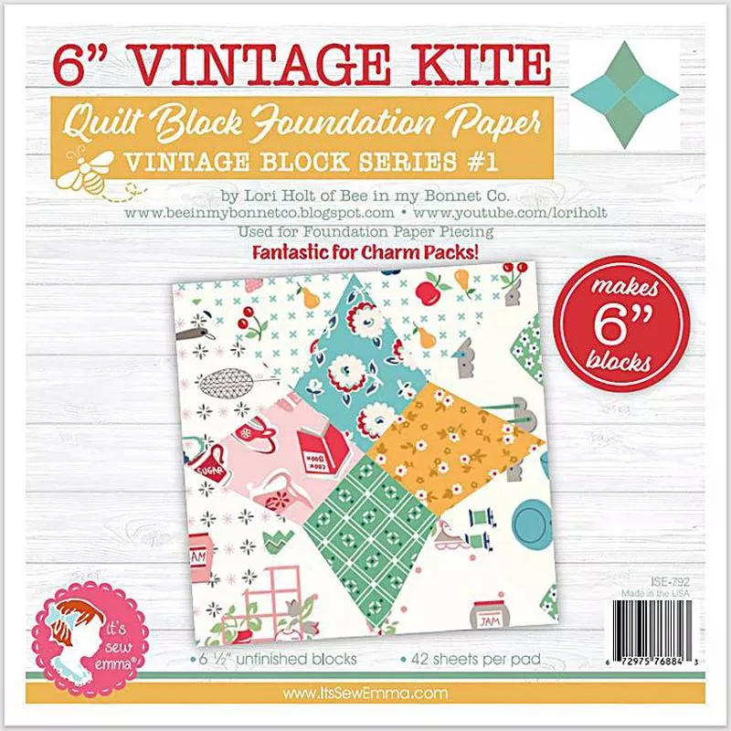 6″ Vintage Kite Foundation Paper