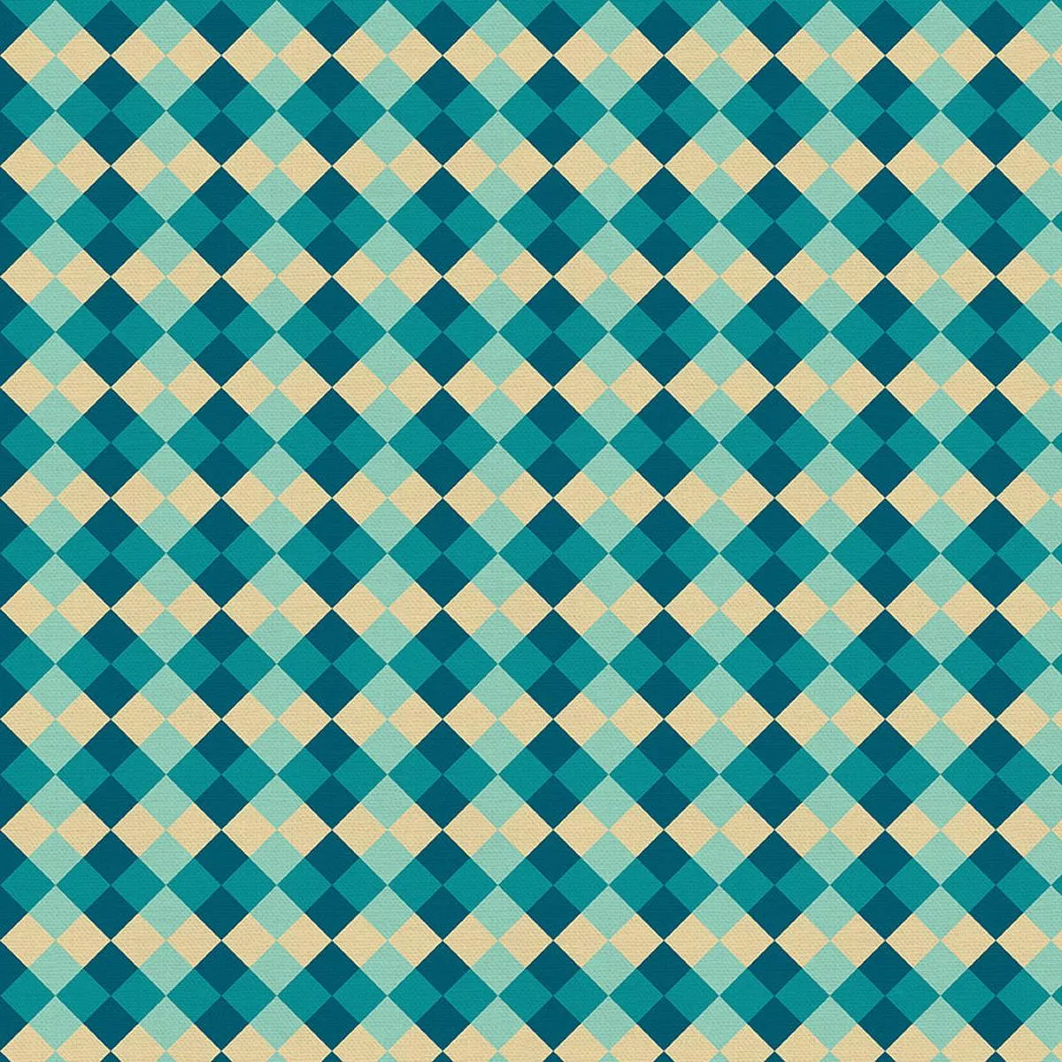 Argyle – Teal – Quilting Cotton