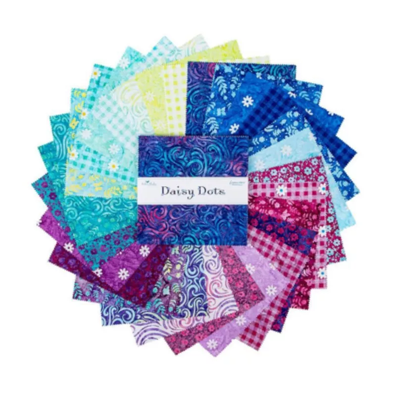 batiks-hand-dyes-daisy-dots-10-stacker Batiks Hand Dyes Daisy Dots 10″ Stacker