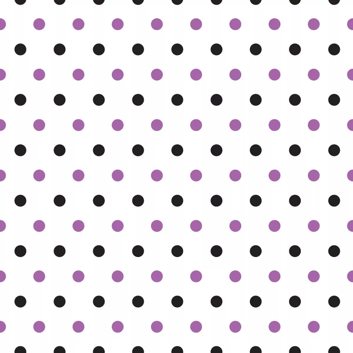 black-soft-purple-polka-dots-fabric Black And Soft Purple Polka Dots Fabric