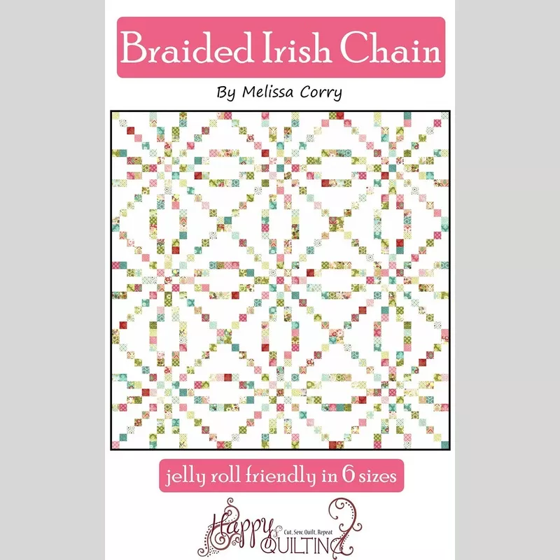 braided-irish-chain-quilt-pattern Braided Irish Chain Quilt Pattern