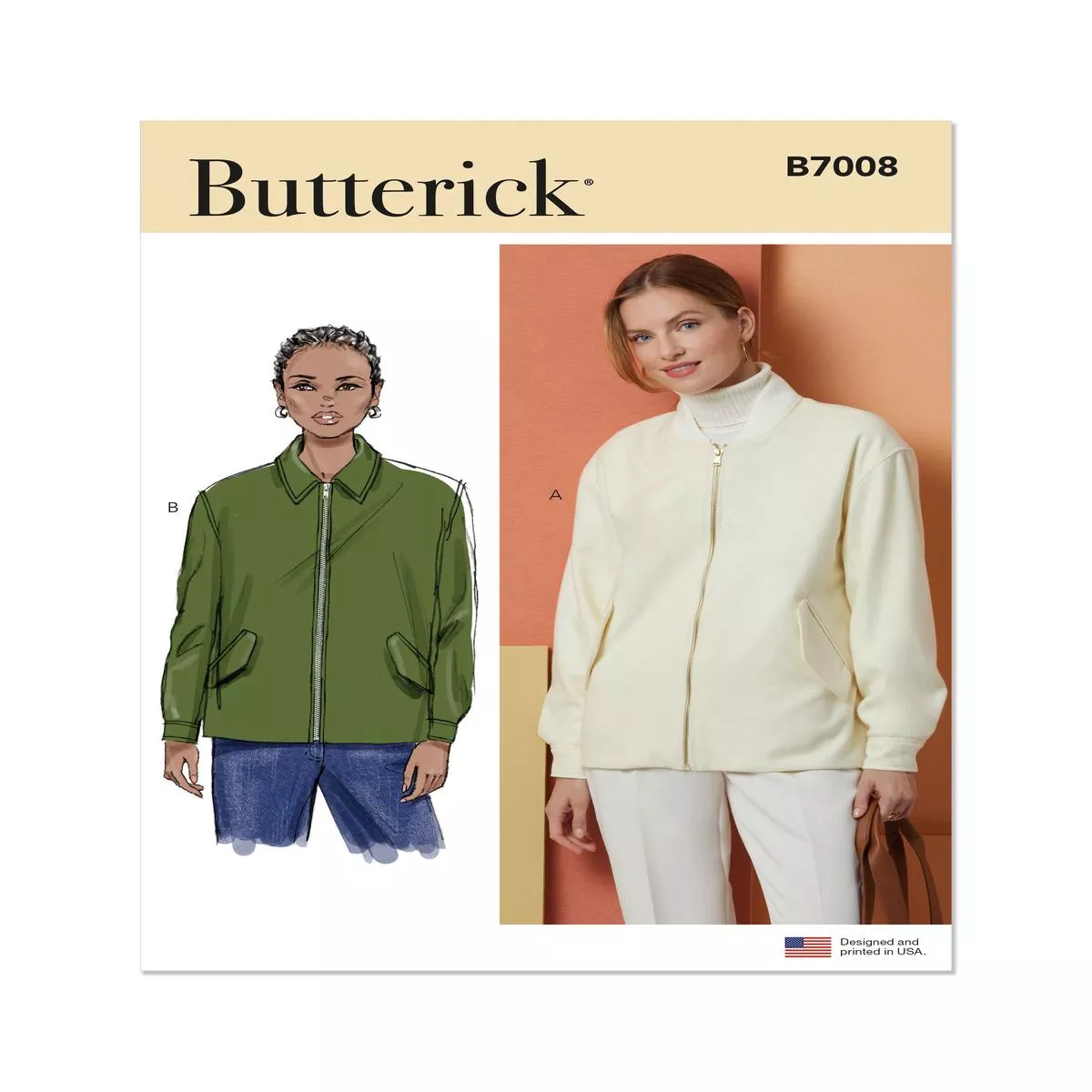 butterick-pattern-b7008-misses-jacket Butterick Pattern B7008 Misses’ Jacket