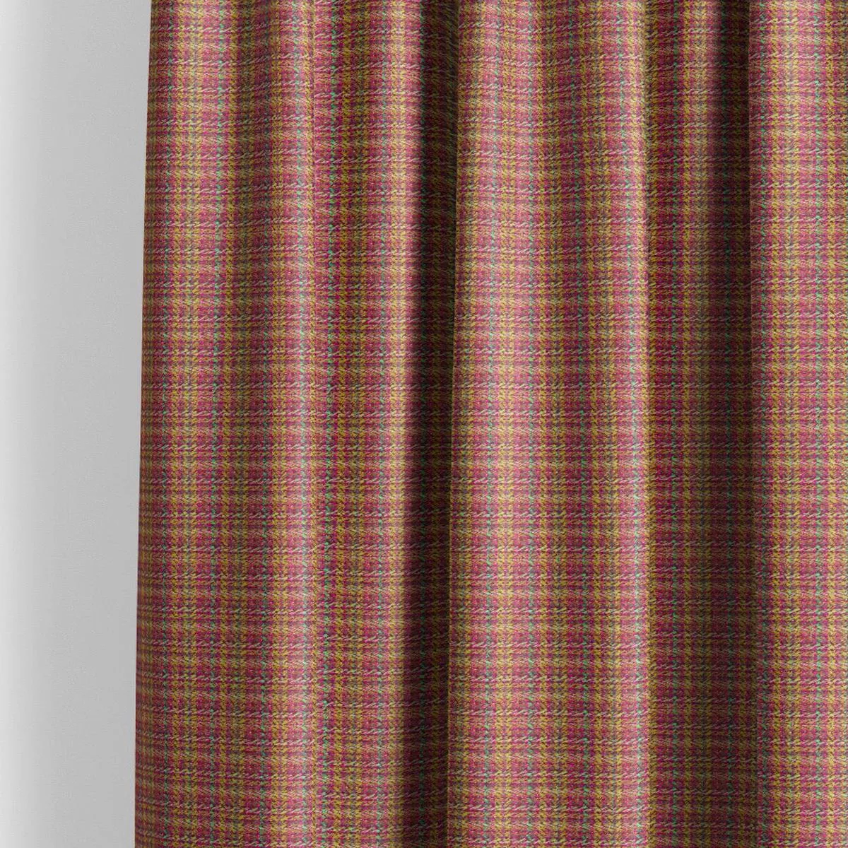 ‘Candon’ Fabric by the Yard (Crimson/ Yellow Ochre)