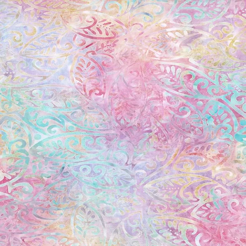 Candy Crush Batiks 1400-22221-345 Pink Multi