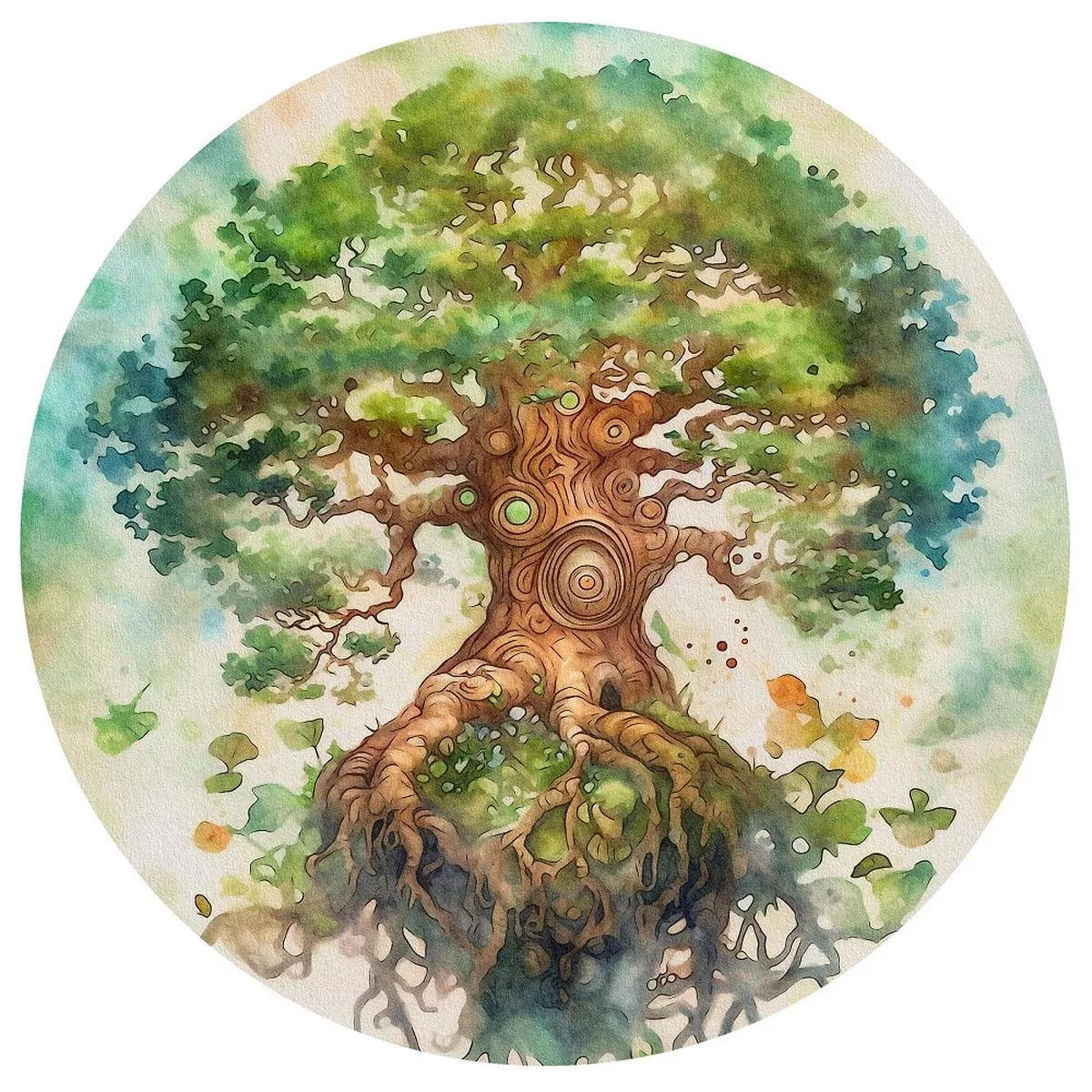 celtic-dreams-tree-life-fabric-panel Celtic Dreams Tree of Life Fabric Panel