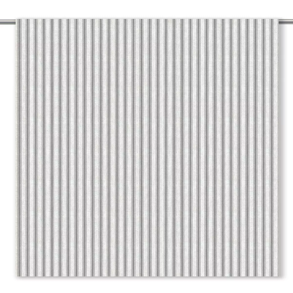 ‘Cheddar Chunk’ Fabric by the Yard (Gray/ White)