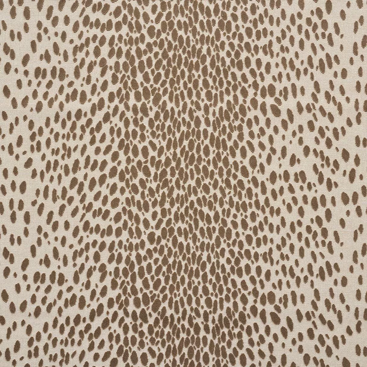 Cheetah Velvet Natural Fabric