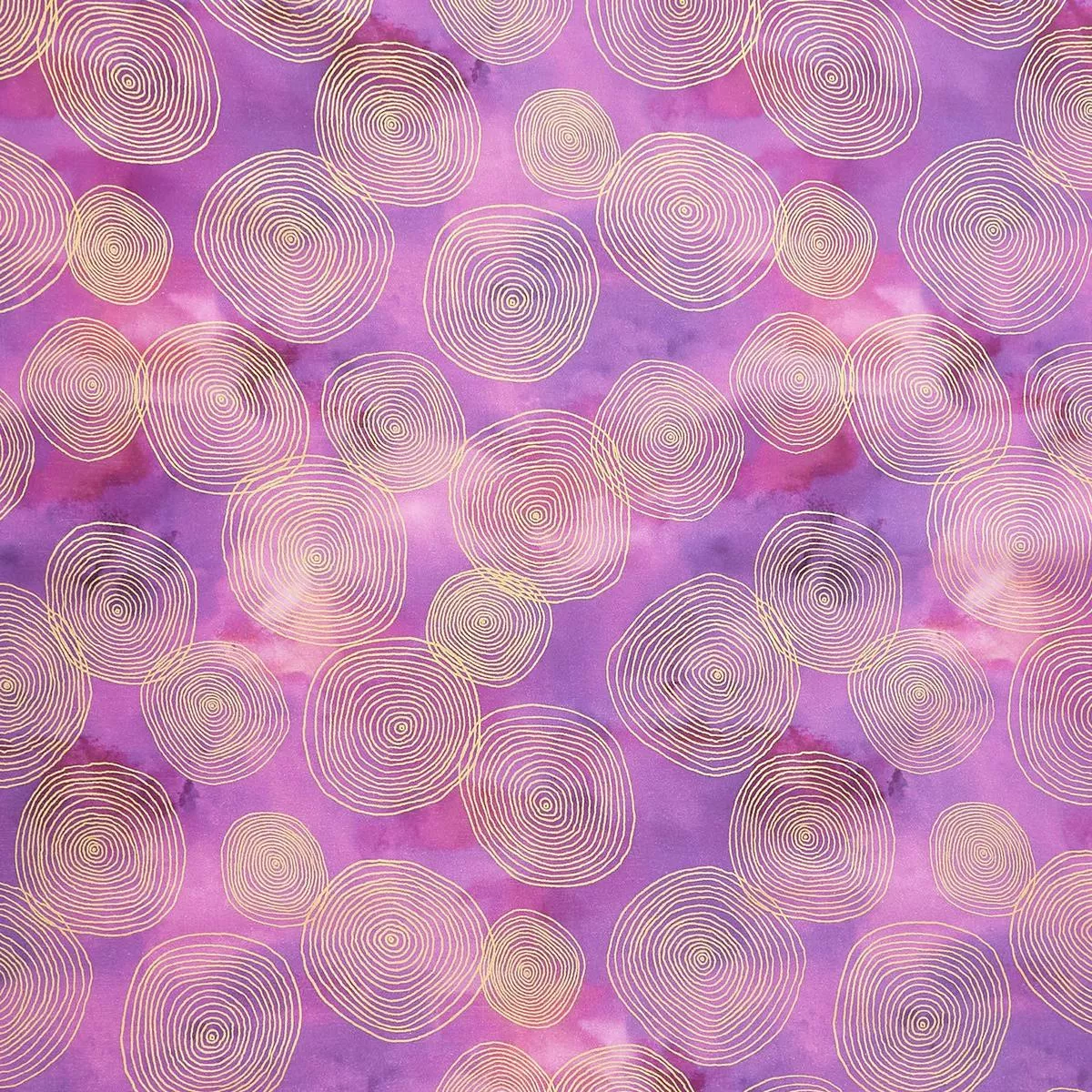 Chromaticity – Rings Amethyst Metallic Yardage