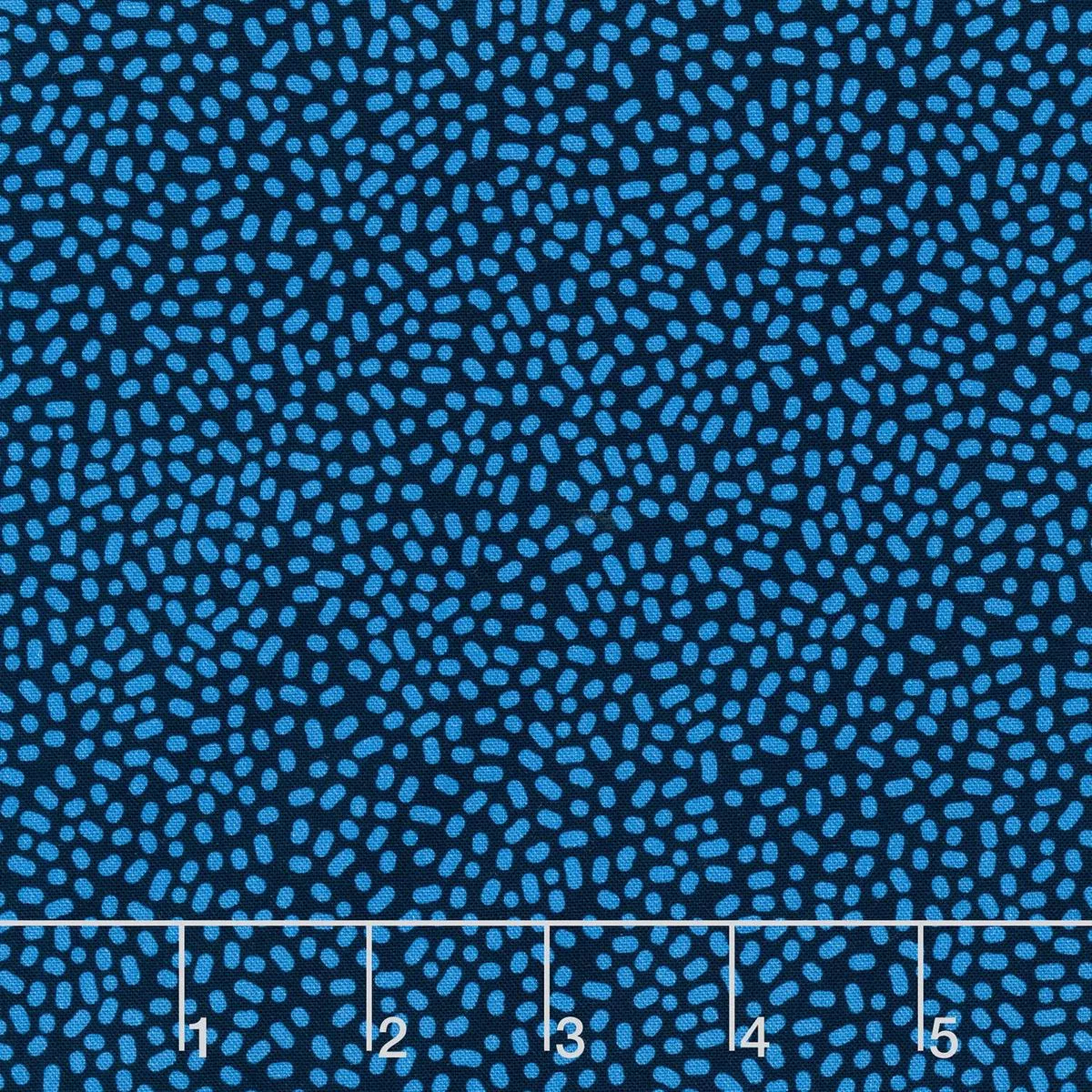 The Coastal Collection – Dot Texture Navy Yardage