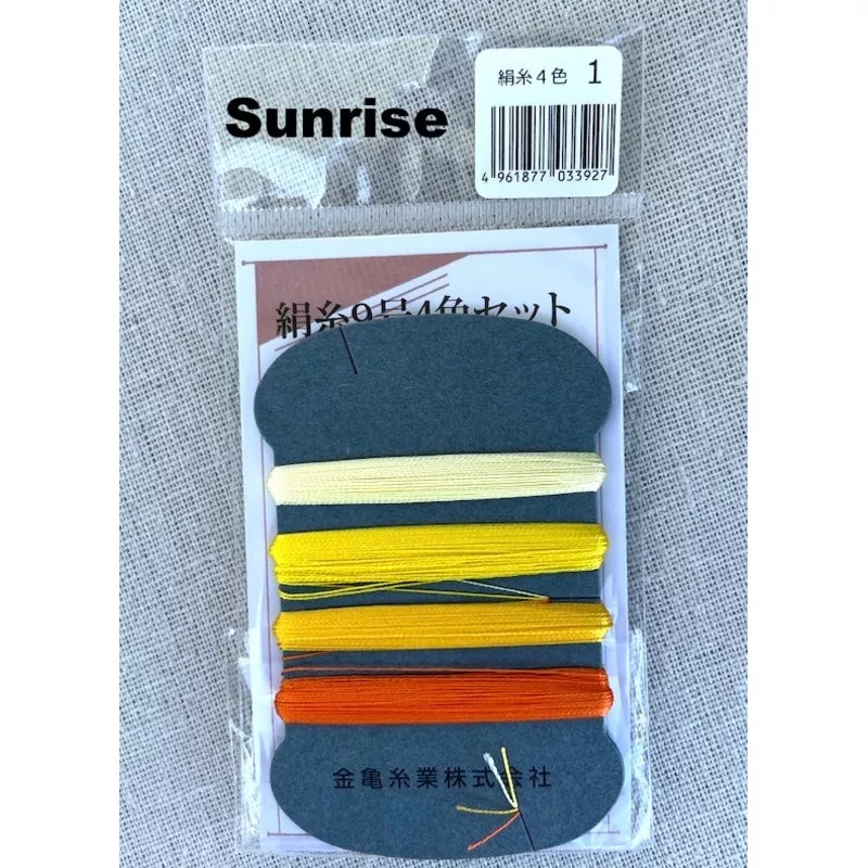 daruma-kinkame-carded-silk-thread-various-1-sunrise Daruma – Kinkame Carded Silk Thread – Various 1 – Sunrise