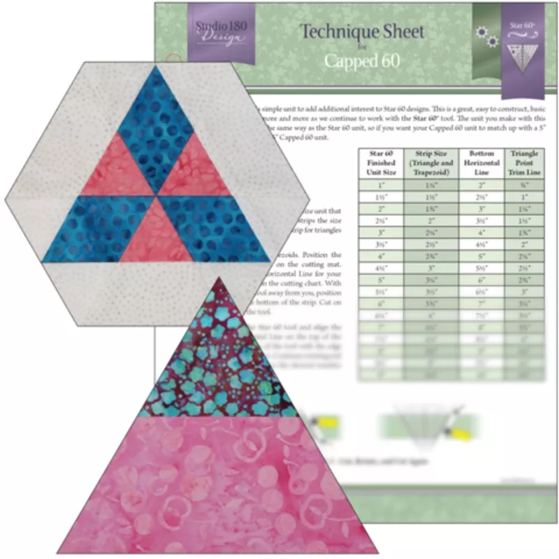 Deb Tucker Technque Sheet -Capped 60