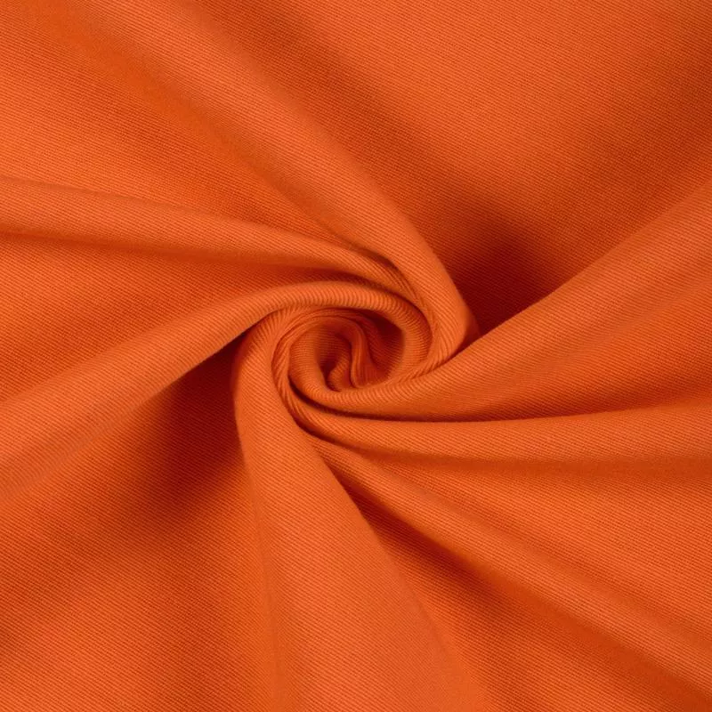 ‘Deep Saffron’ Fabric by the Metre (Orange)