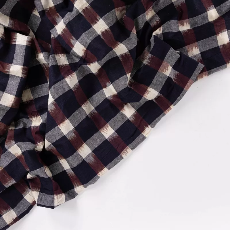 Delphi Ikat Indian Cotton from Merchant & Mills