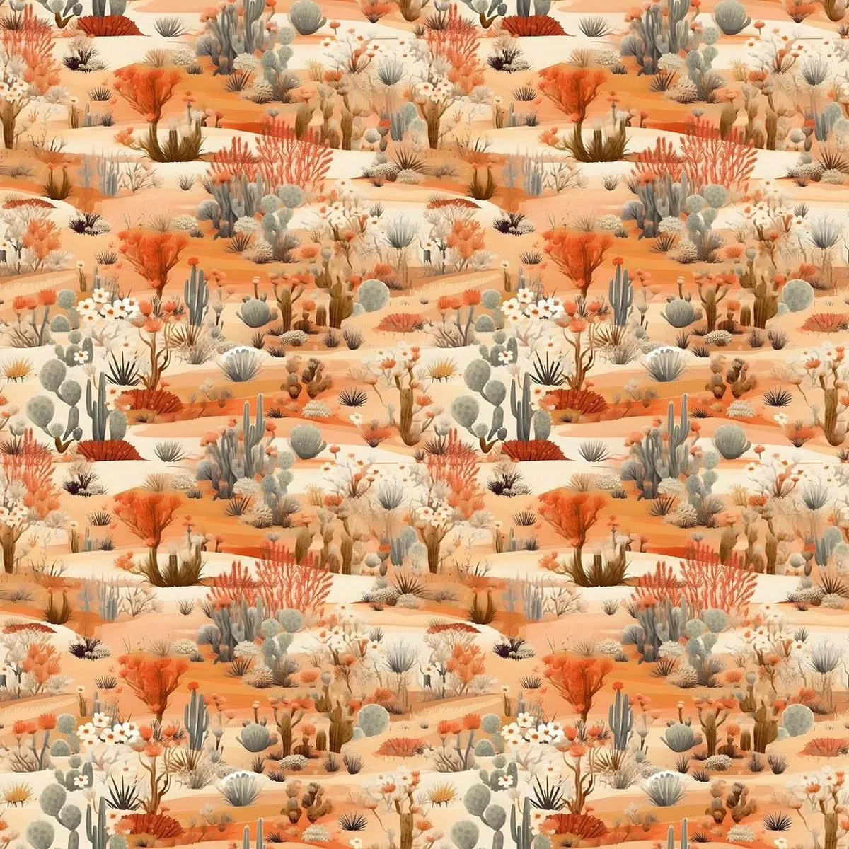 desert-oasis-pattern-8-fabric Desert Oasis Pattern #8 Fabric