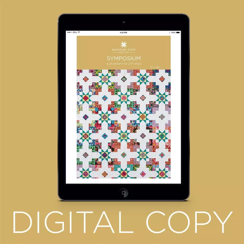 Digital Download – Symposium Quilt Pattern by Missouri Star