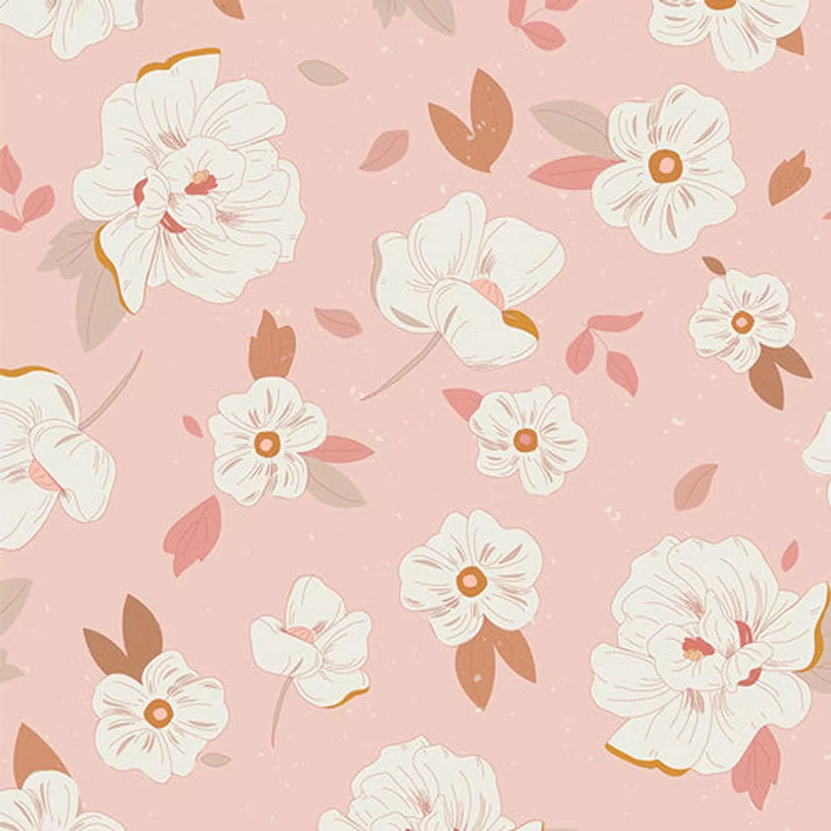 fabric-art-gallery-sweet-magnolia-dreams-in-rayon-by-quarter-yard-r-34908a Fabric Art Gallery Sweet Magnolia Dreams in Rayon by the Quarter Yard R-34908a