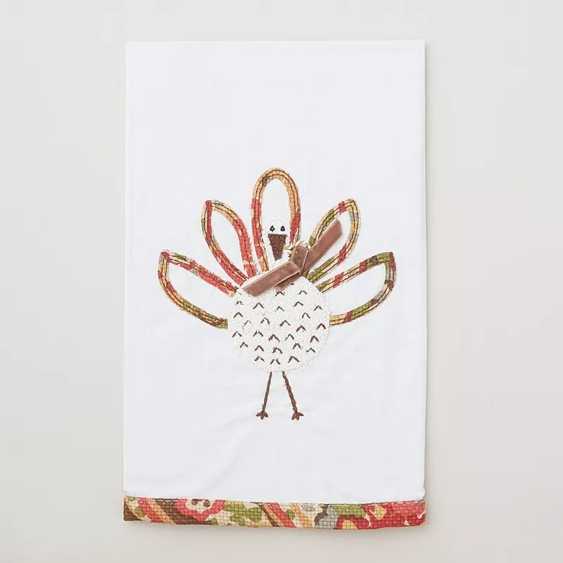 fall-turkey-tea-towel Fall Turkey Tea Towel