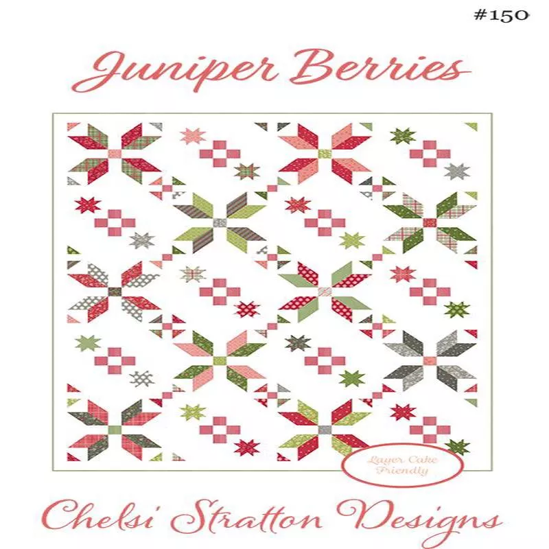favorite-things-juniper-berries-quilting-pattern-chelsi-stratton-designs-csd-150 Favorite Things Juniper Berries Quilting Pattern Chelsi Stratton Designs CSD-150