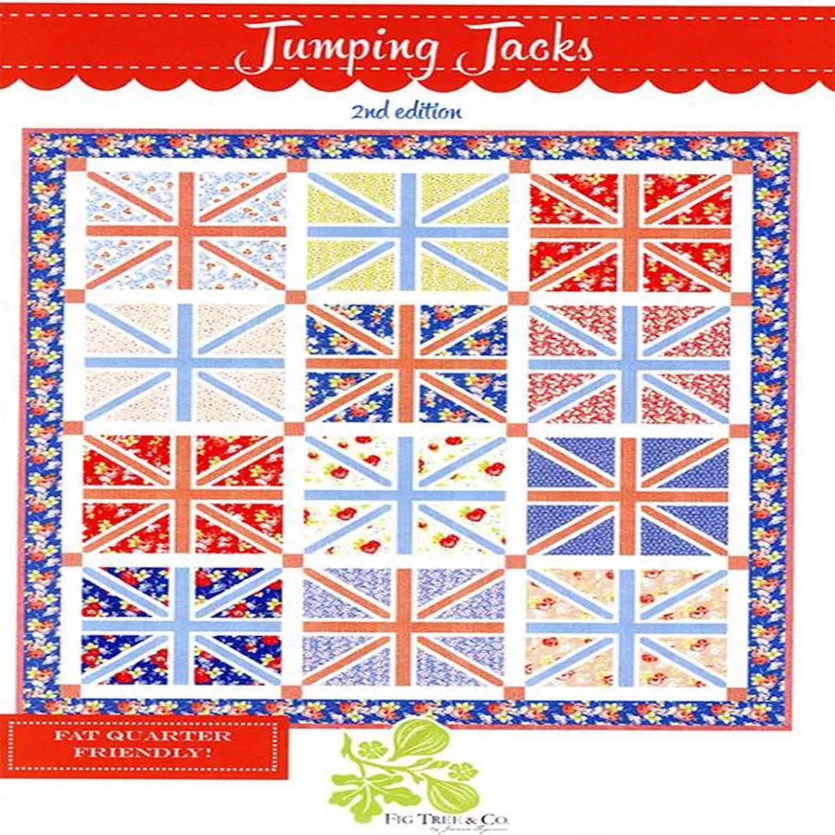 Fig Tree Quilts Jumping Jacks Quilting Pattern FT-3005