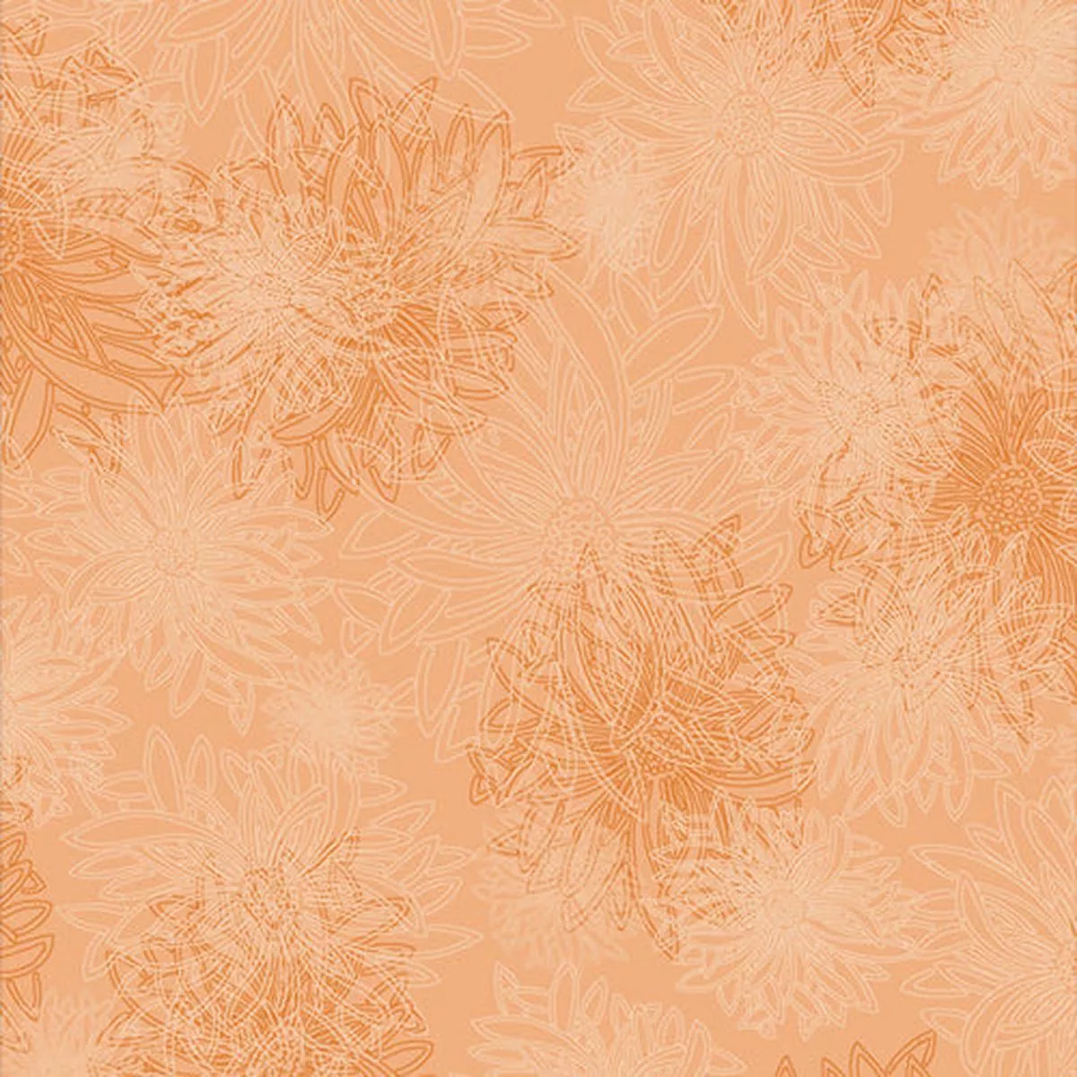 Floral Elements Quilt Fabric – Sunset – FE-517