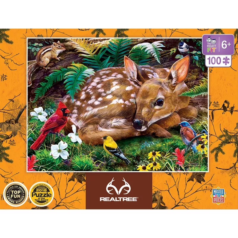forest-babies-puzzle-100-piece-12010 Forest Babies Puzzle 100-piece 12010