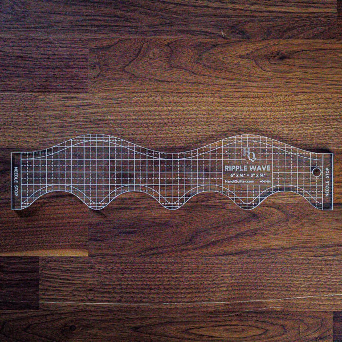 Handi Quilter Ripple Wave Quilting Ruler HG00558