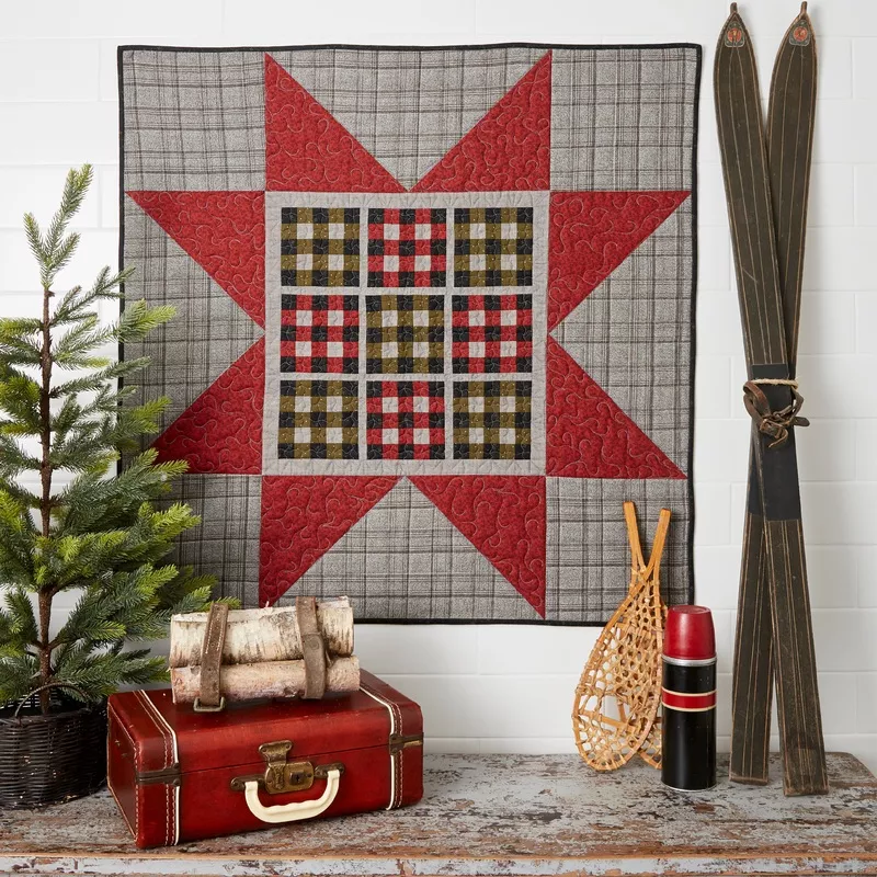 Holiday Plaid Quilt