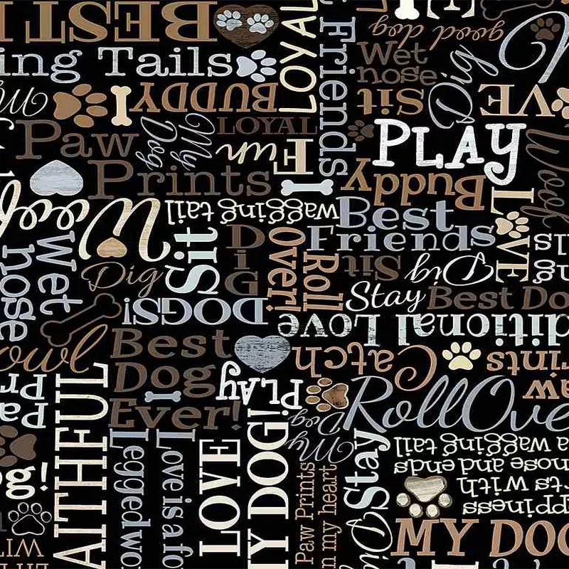 I Love My Dog Black – (1)