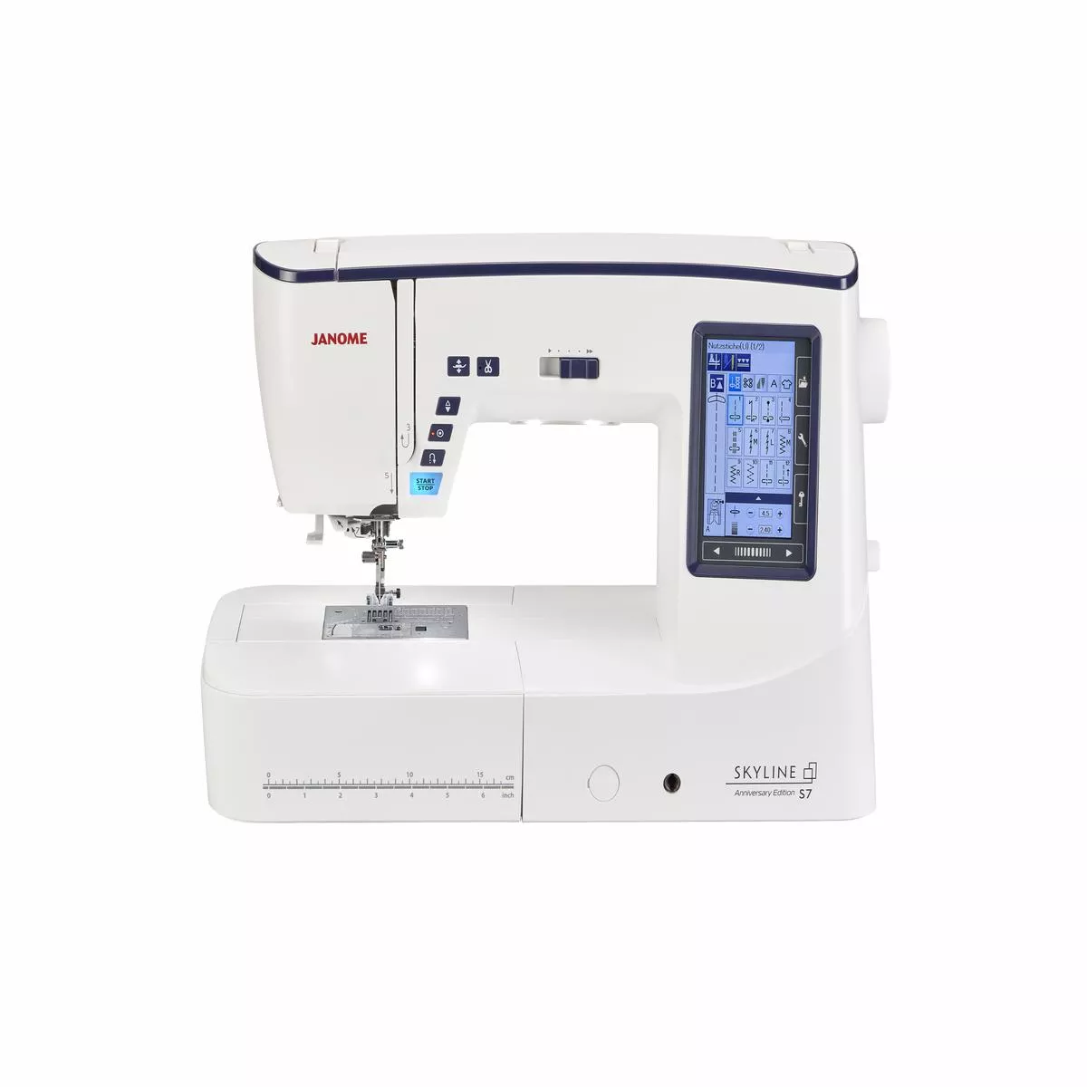 janome-skyline-s7-10th-anniversary-edition-sewing-machine Janome Skyline S7 10th Anniversary Edition Sewing Machine