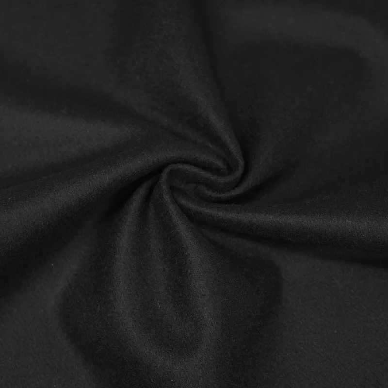 joos-black-virgin-wool-fabric Joos Black Virgin Wool Fabric