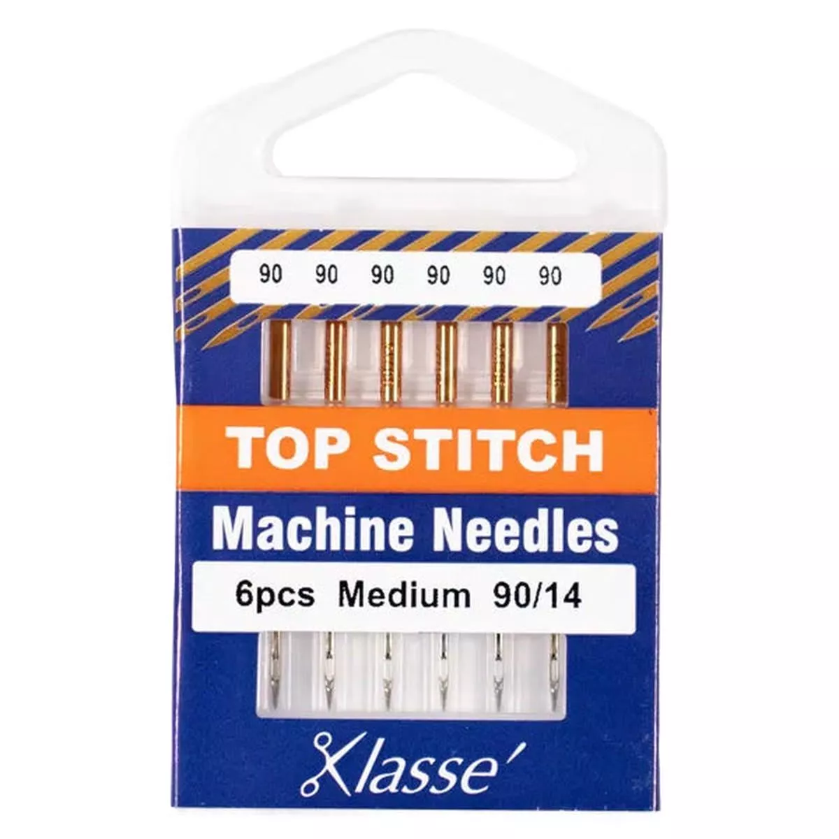 klass-top-stitch-needles-size-90-14-6pk Klass Top Stitch Needles Size 90/14 (6pk)