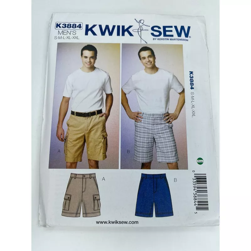 Kwik Sew MEN’S Pants & Shorts K3884