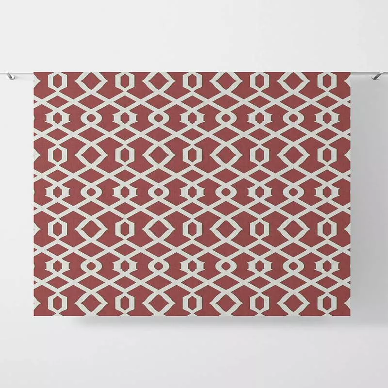 lovin-posh-fabric-by-metre-red ‘Lovin Posh’ Fabric by the Metre (Red)