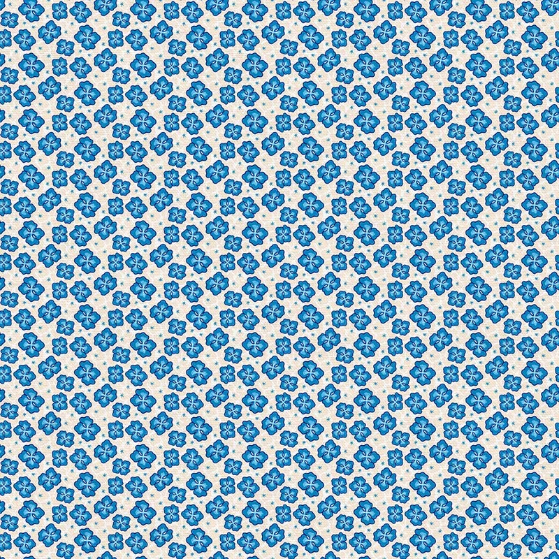 Luau Florals – Blue