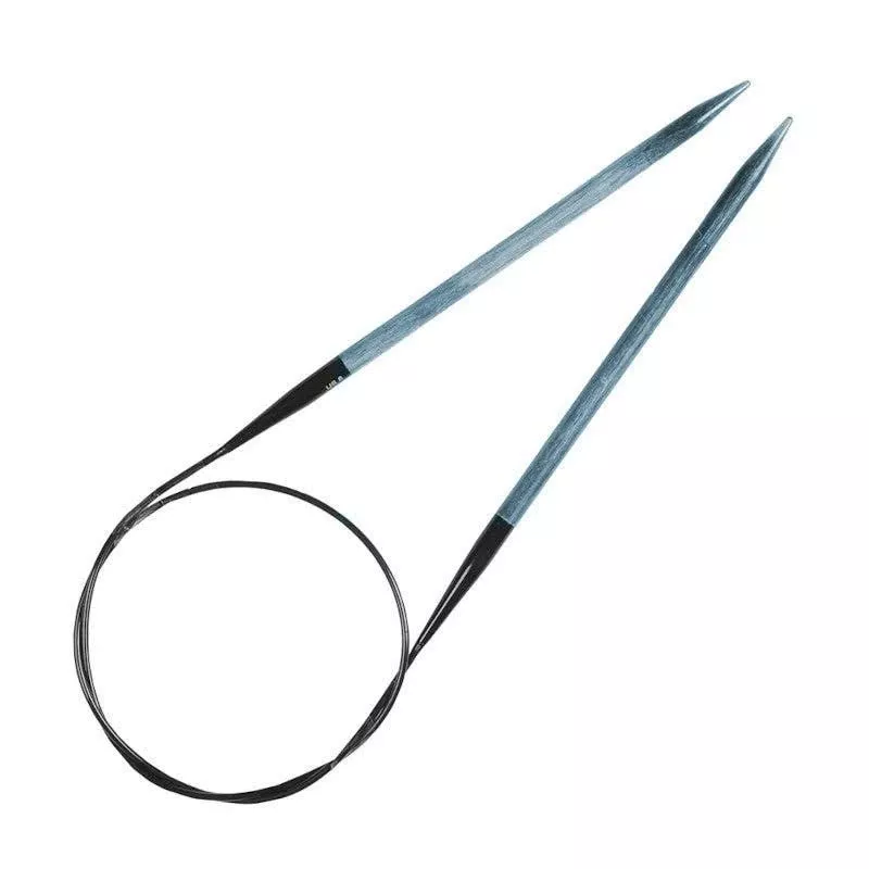 Lykke – Fixed Circular Knitting Needle – US 6 – 32″ – Indigo