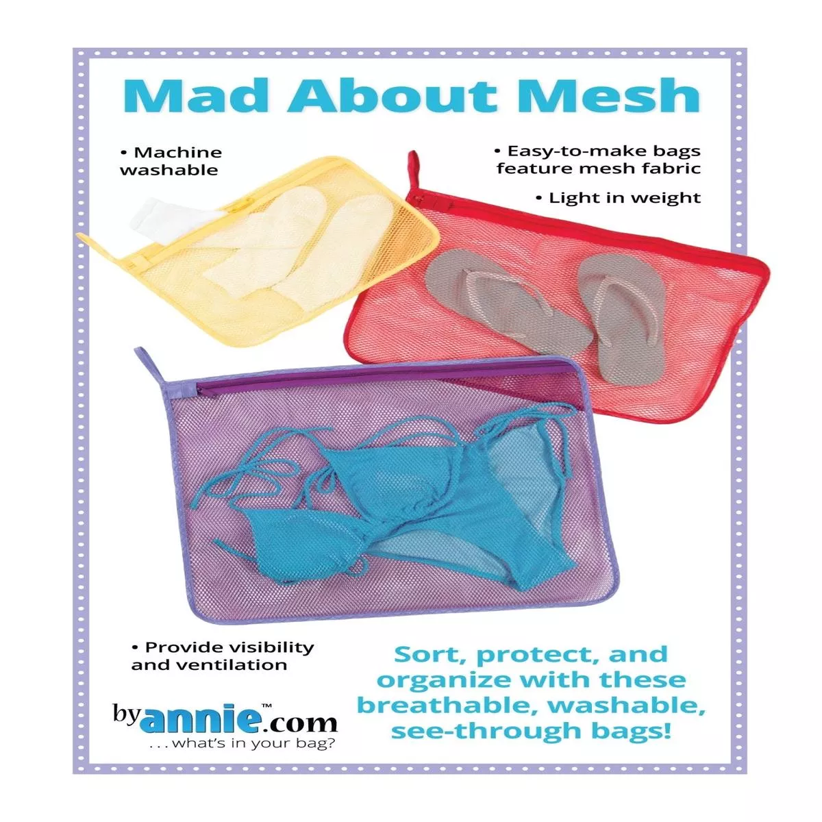 Mad About Mesh – from By Annie (Printed Paper Pattern)