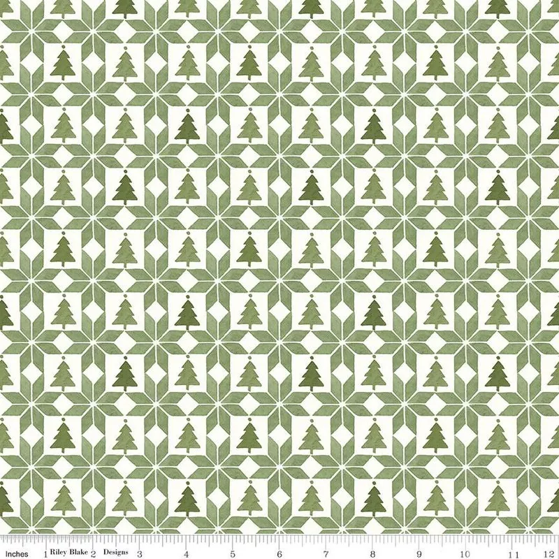 magical-winterland-patchwork-green Magical Winterland-Patchwork Green