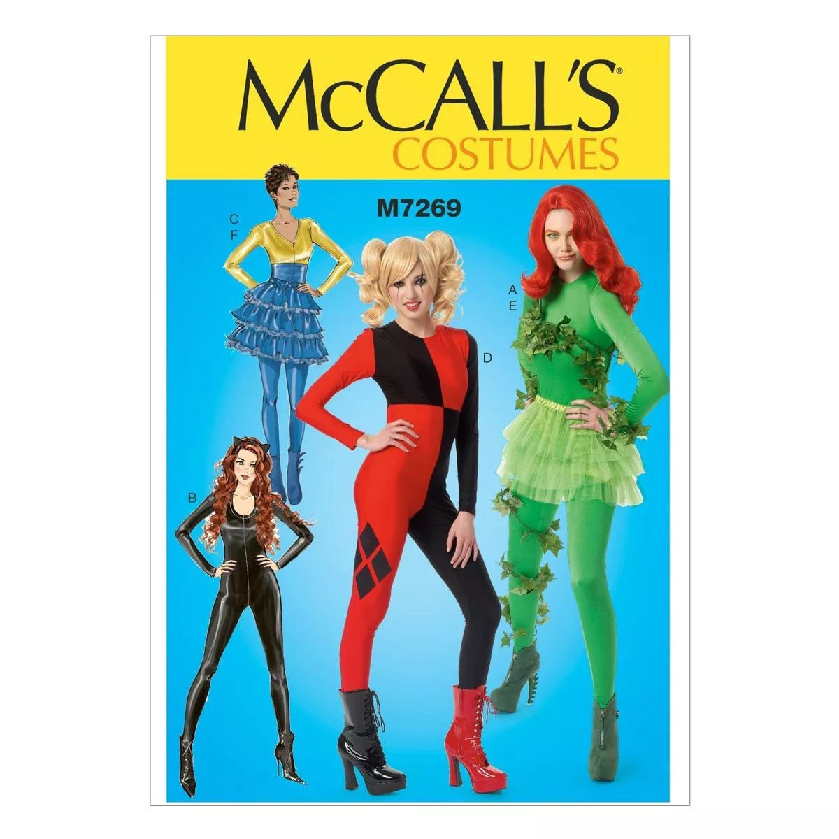 mccall-s-pattern-m7269-misses-costumes McCall’s Pattern M7269 Misses’ Costumes