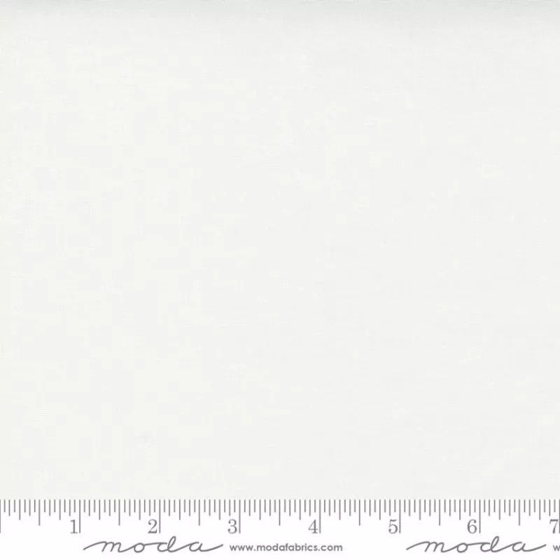 Moda Bella Ivory Solids 4 7/8 cut White 9900-60