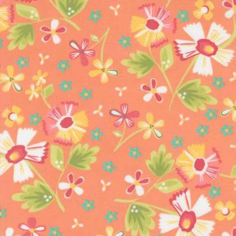 Moda In the Garden 29230 15 Coral