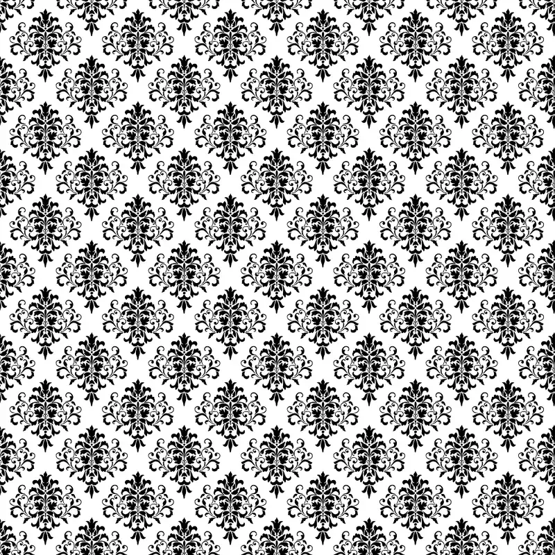 monochrome-tiny-damask-fabric Monochrome Tiny Damask Fabric