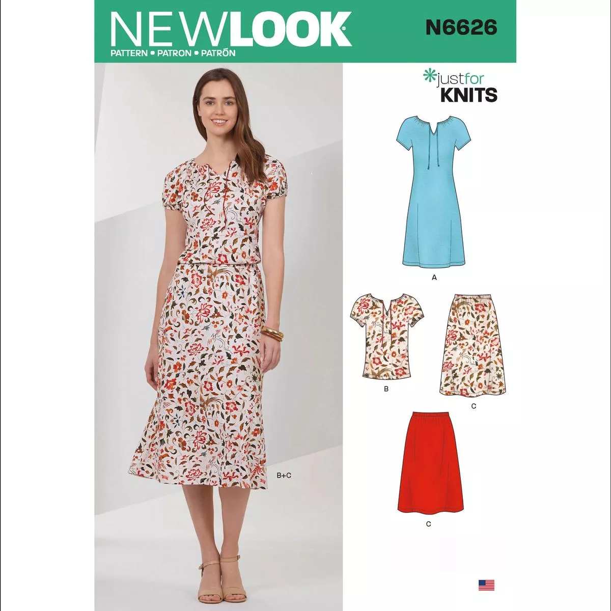 newlook-pattern-n6626-misses-sportswear Newlook Pattern N6626 Misses’ Sportswear