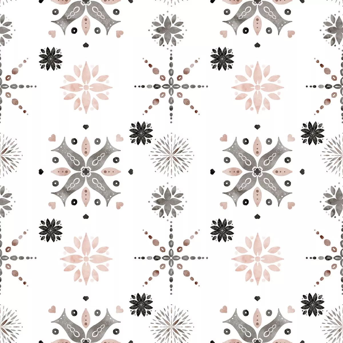 northern-woods-snowflakes-fabric Northern Woods Snowflakes Fabric