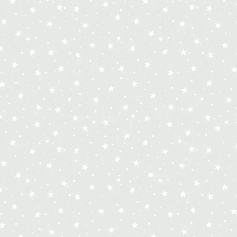 P&B Textitles Ramblings – White on White Stars-Dots