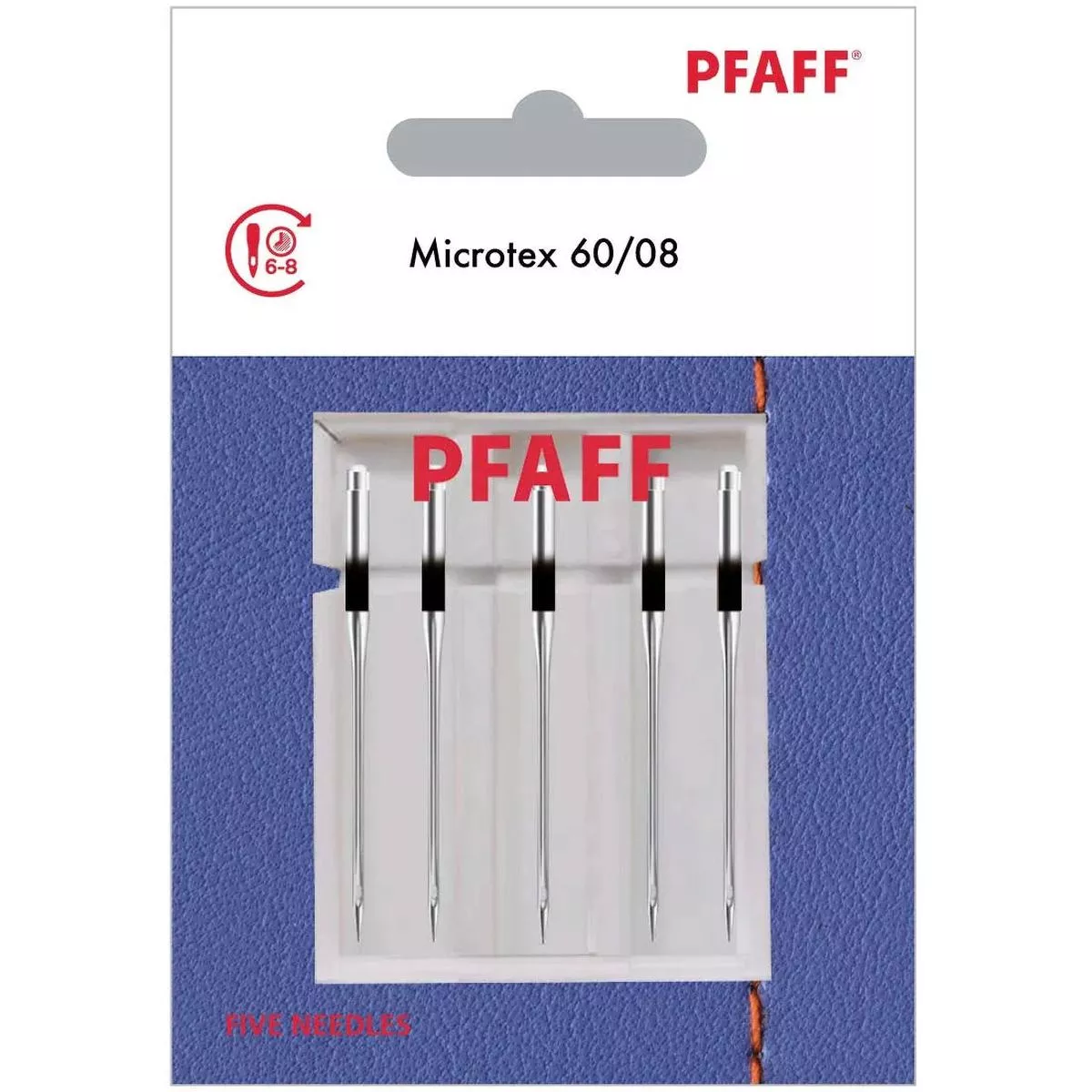 Pfaff Microtex Needles, 5pk (130/705H)