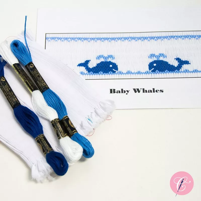 Pleated Insert Kit: Baby Whales