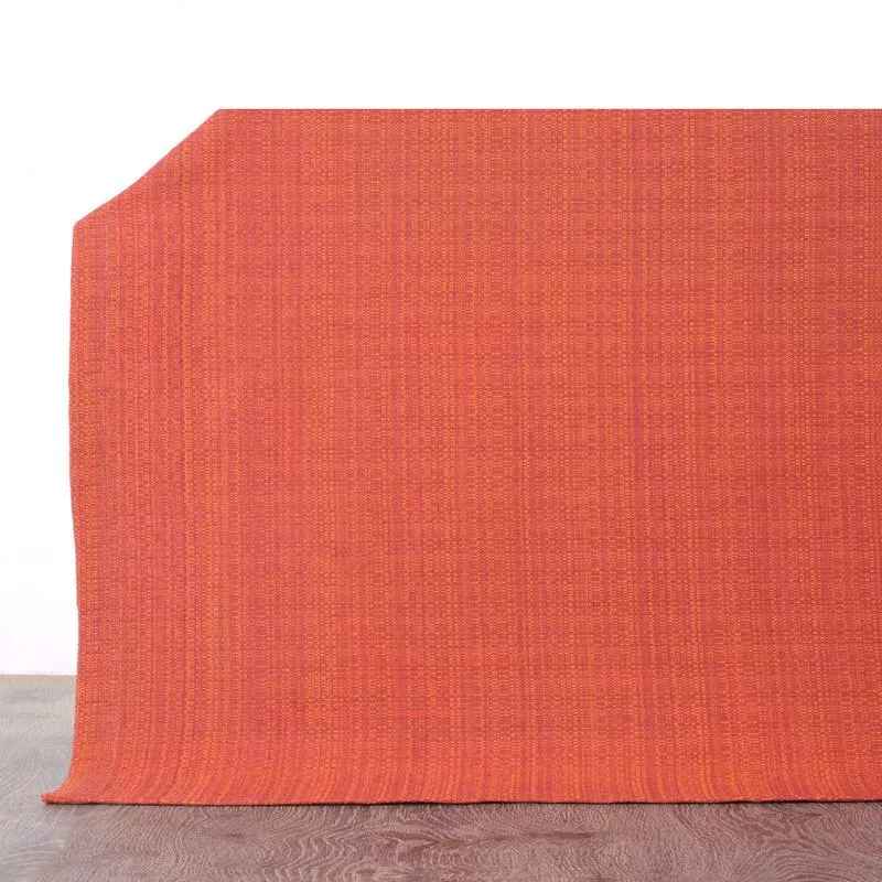 pristine-paradise-fabric-by-metre-orange-red ‘Pristine Paradise’ Fabric by the Metre (Orange Red)