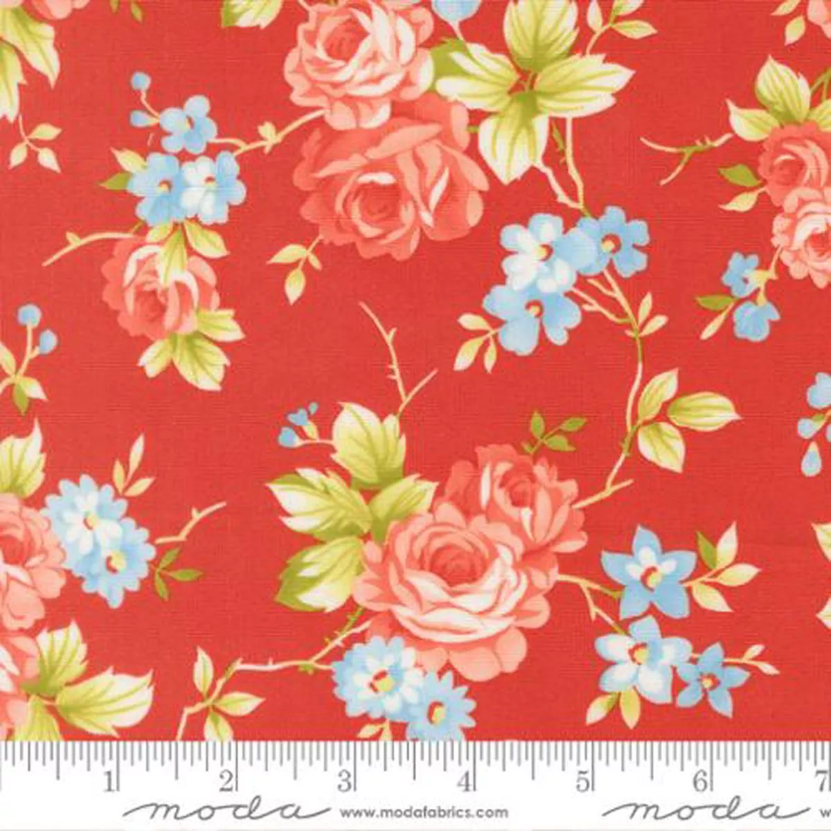 red-rosie-strawberry-wideback-fabric-per-yard Red Rosie Strawberry Wideback Fabric Per Yard