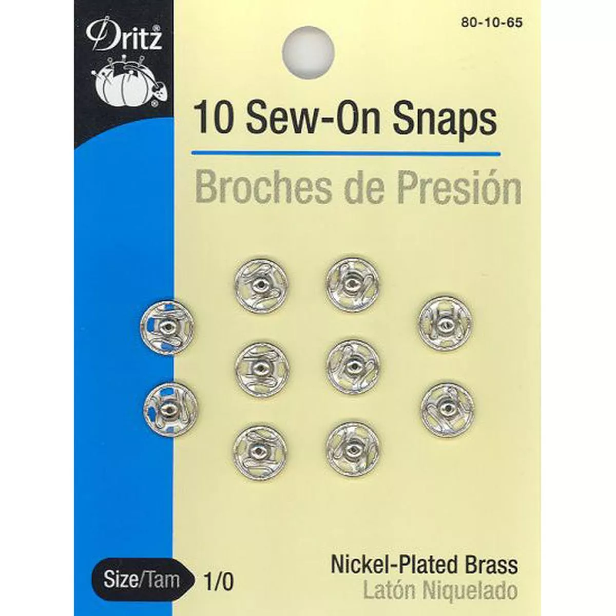 Sew On Snaps 80-10-65